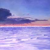 Sea Ice Mirage North Slope Alaskan Art David Rosenthal
